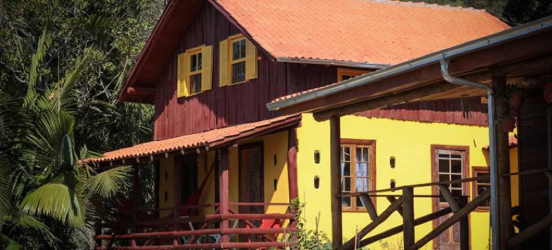 泰尔马斯格拉瓦塔尔山之阳小屋(Chalé Sol da Montanha em Termas do Gravatal - SC)图片