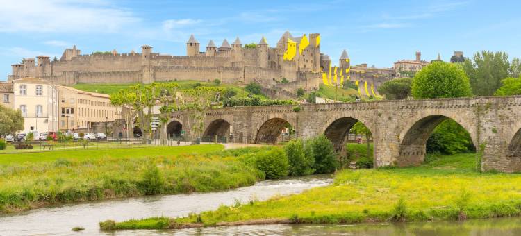 红桥酒店，卡尔卡松(Hôtel Pont Rouge , Carcassonne)图片