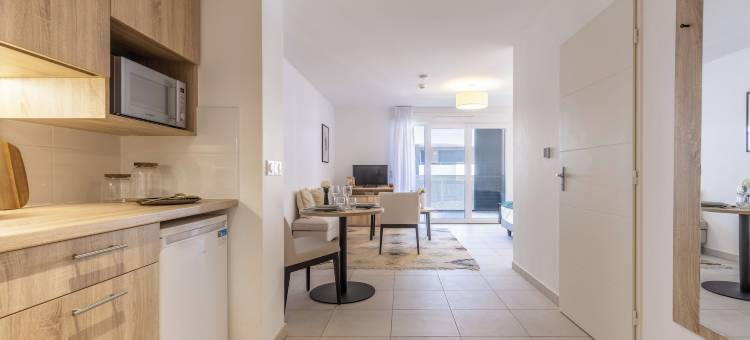 Zenao 公寓酒店 维尔纽夫-卢贝(Zenao Appart'hôtels Villeneuve Loubet)图片