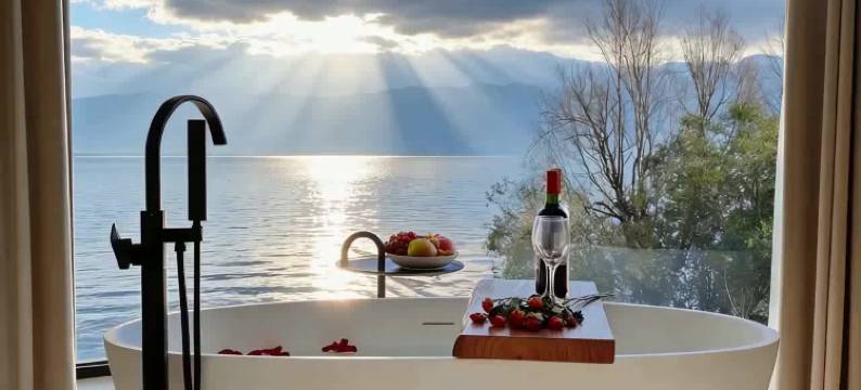 花筑·观湖雅筑丨山海湾NordicVilla·海岸泳池度假别墅(洱​海店)图片