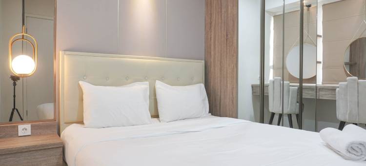 在Daan Mogot市公寓的漂亮和新1Br与办公室房间(Nice and New 1Br with Office Room at Daan Mogot City Apartment)图片