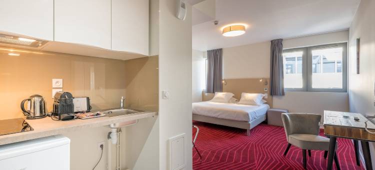 波尔多马恩中心全套房酒店(All Suites Appart Hôtel | Bordeaux Centre Gare)图片