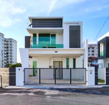 位于兰戛的4卧室别墅-3500平方米|带3个独立浴室(Bungalow HSB - 4 aircond & LIVING room & WIFI)