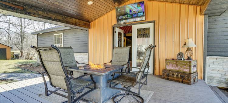 带火坑和码头：齐默尔曼湖畔小屋(Fire Pit + Dock: Lakefront Cabin in Zimmerman!)图片