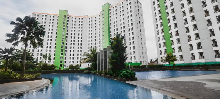 芝布达吉巴莱绿湖景雷德生活公寓 - 塔 E(RedLiving Apartemen Green Lake View Ciputat - Pelangi Rooms 2 Tower E)图片