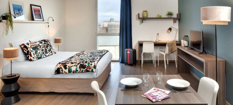 波尔多海事特内奥阿帕特公寓酒店(Ténéo Apparthôtel Bordeaux Maritime - Cité du Vin)图片