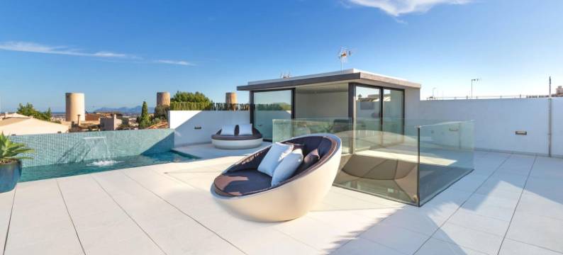 Villa in Búger with Rooftop Pool & Scenic Views图片