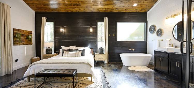 Secluded Luxury Couples Cabin with Hot Tub图片