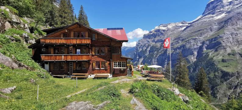 伯格加斯特豪斯青格霍恩 - 仅可步行到达(2小时徒步)(Berggasthaus Tschingelhorn - Only Accessible on Foot (2 Hour Hike))图片