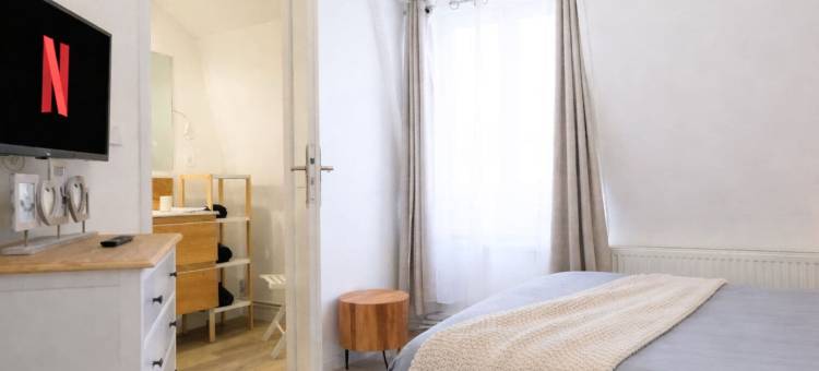 Apart'Moment EN GROUPE - 波希米亚别致(Le Bohemian Chic - 4 Chambres en Hypercentre de Saint-Omer, idéal Pour les Groupes)图片