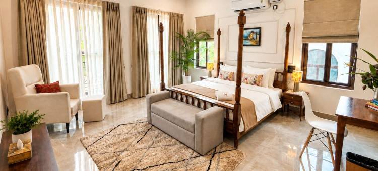 尼斯图拉阿瓦亚贾 - 西奥林的四卧室豪华私人泳池度假屋(Nistula Avayaja - 4BHK Luxury Private Pool Retreat in Siolim)图片