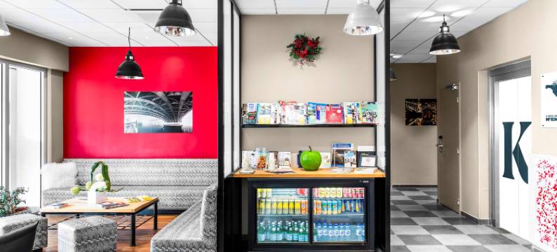 里昂东梅济约厄科尔斯博体育场基里亚德酒店(Kyriad Lyon Est - Stadium - Eurexpo)图片