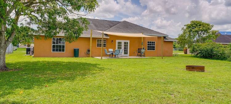 克莱维斯顿“蓝腮鱼”家庭租赁带钓鱼池塘！(Clewiston 'Bluegill' Home Rental w/ Fishing Pond!)图片