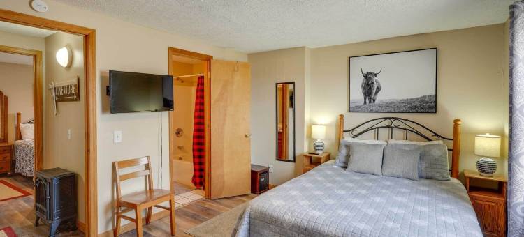 '雪中小屋' 舒适的Winterplace滑雪度假小屋(Snowed Inn Cozy Winterplace Ski-InandSki-Out Cabin)图片