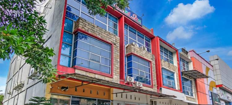 O Pekanbaru酒店靠近Ciputra Seraya购物中心(原Lotus旅馆)(Hotel O Pekanbaru Near Mall Ciputra Seraya Formerly Lotus Inn)图片