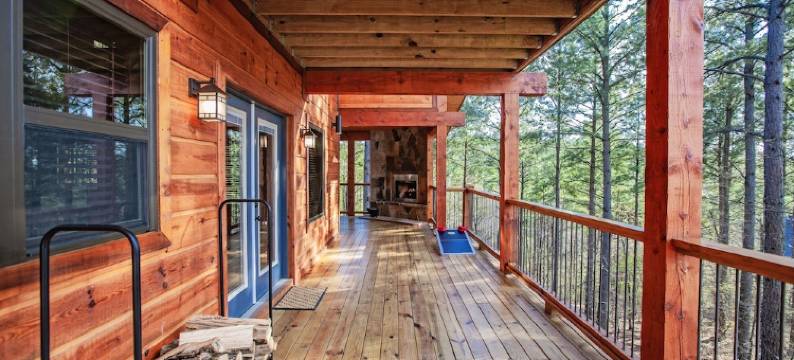 Ridge View, Hot Tub & Jacuzzi Tub, Steam Spa, Wood Outdoor Fireplace, Sleeps 6图片