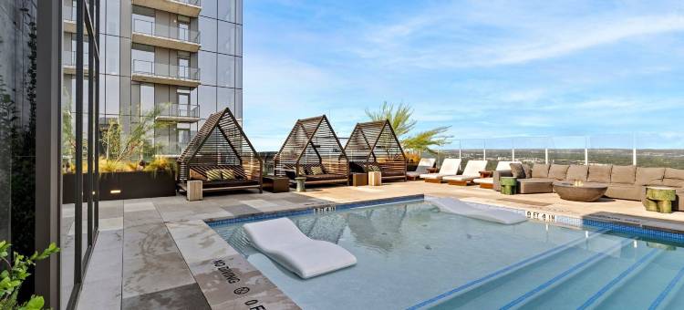 Rainey街公寓 | 恒温泳池 | 健身房 | 酒吧 | 奥斯汀市中心(Rainey St Condo | Heated Pool | Gym | Bar | DT Atx)图片