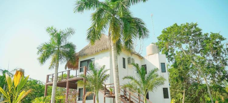 皇家棕榈巴卡拉尔小屋和舄湖俱乐部酒店(Royal Palm Bacalar Cabañas & Lagoon Club)图片