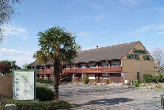 布里夫拉盖亚尔德西部康铂酒店(Campanile NATURE - Brive-la-Gaillarde)