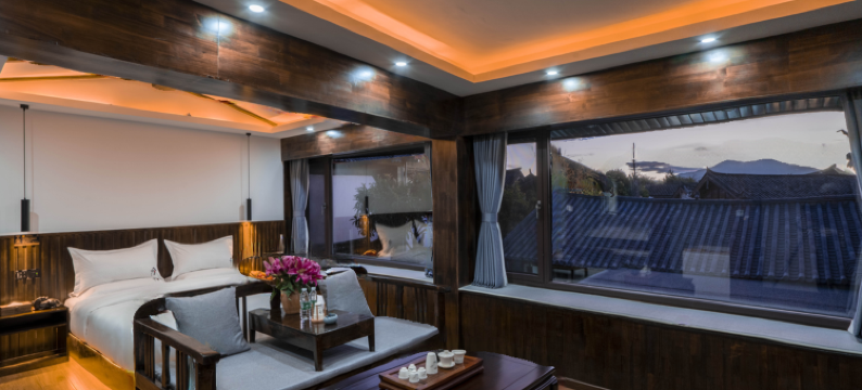 晚居度假庭院(丽江木府店)图片