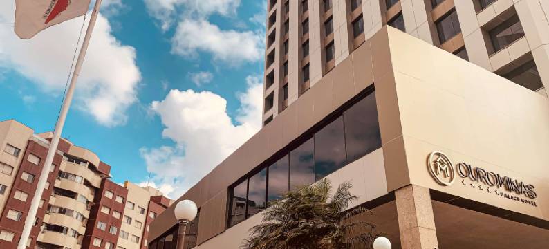 贝洛奥里藏特的Ouro Minas酒店，Dolce by Wyndham(Ouro Minas Hotel Belo Horizonte, Dolce by Wyndham)图片