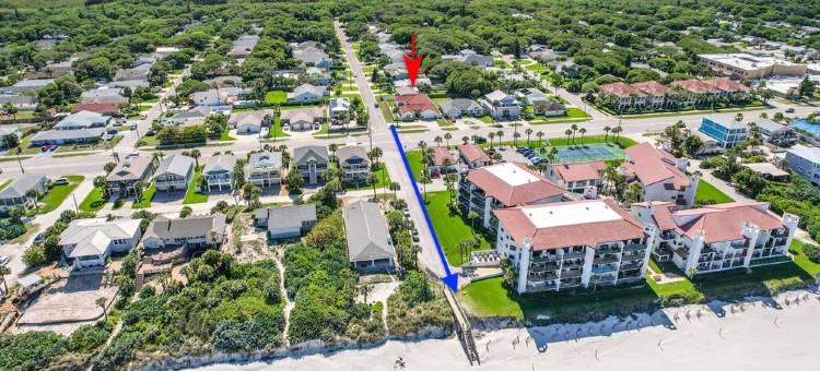 Luxury Courtyard Home w/ Heated Pool/Spa & In-law Suite, 2 Min Walk to Beach!图片