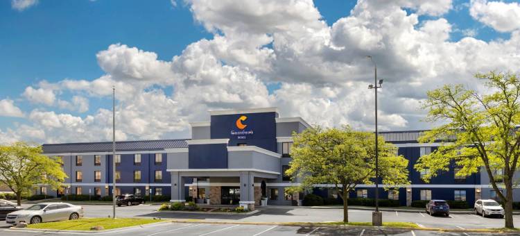 近I-57波旁舒适酒店(Comfort Inn Bourbonnais Near I-57)图片