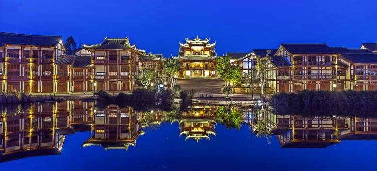 重庆大足石刻观堂图片