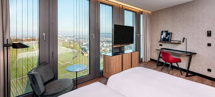 斯图加特保时捷设计大厦-丽笙蓝标酒店(Radisson Blu Hotel at Porsche Design Tower)图片