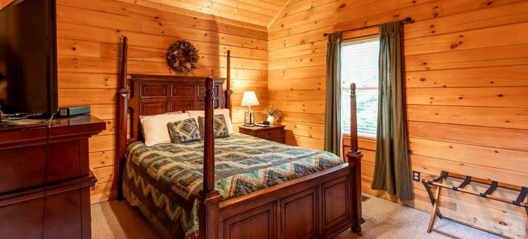 美丽景观 壁炉 热水浴缸 门廊 床 私密(Nice View Fireplace, Hot Tub, Porch Bed, Private)图片