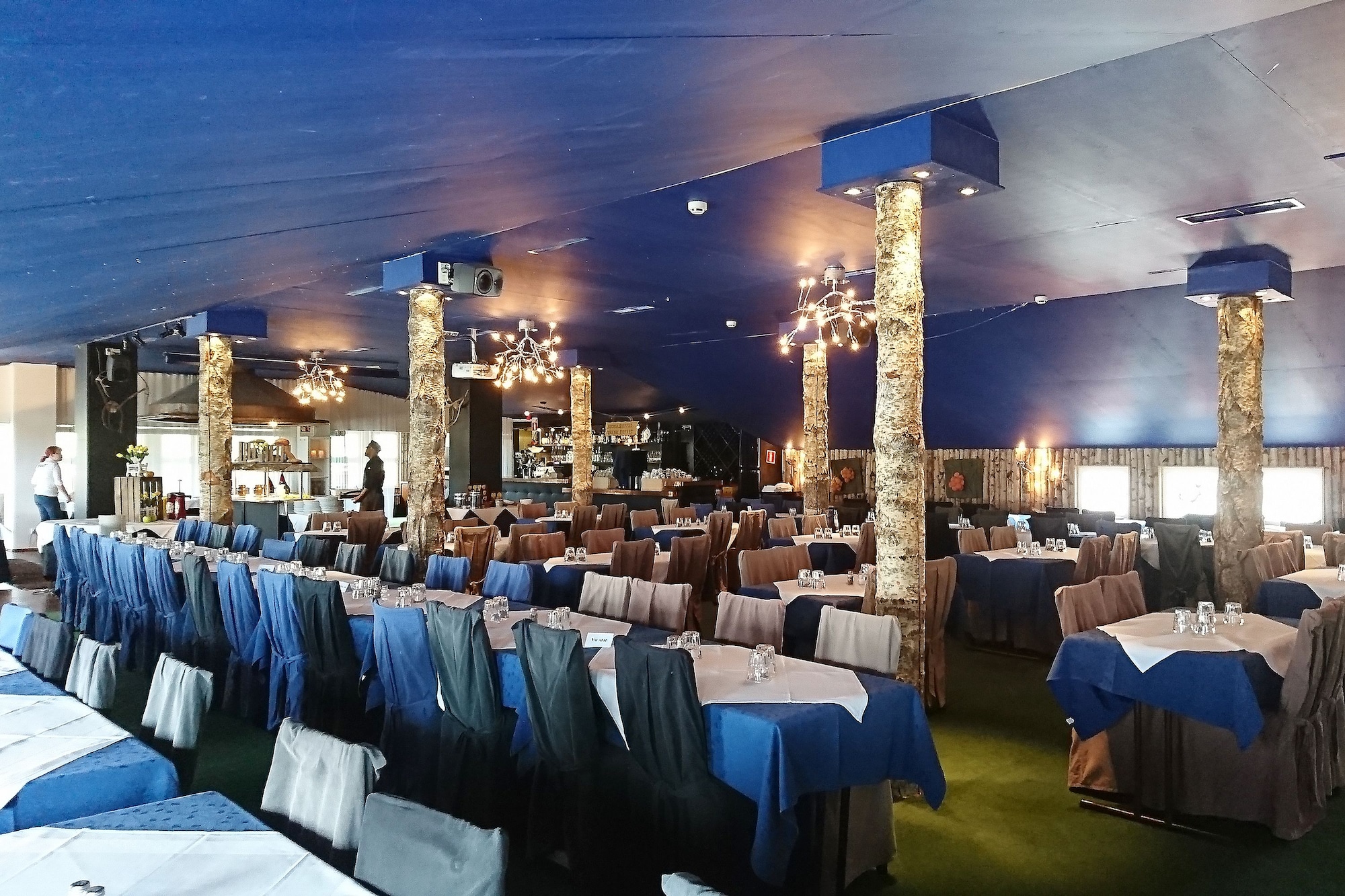 Hotel Hullu PoroOver view