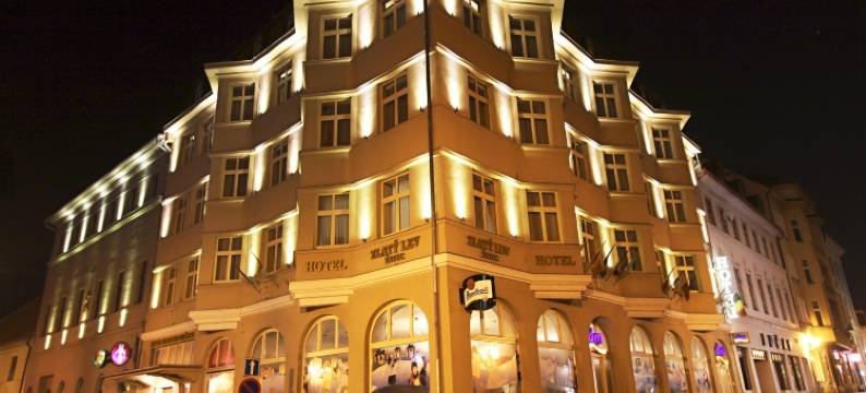 扎泰茨兹莱提列弗酒店(Zlatý Lev Žatec)图片