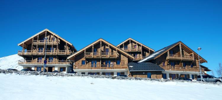 尼米亚莱斯小屋德斯米斯公寓式酒店(Résidence Goélia les Chalets des Cîmes)图片