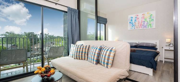 Charming 1-bedroom apartment in Nai Yang with fitness room and WiFi图片