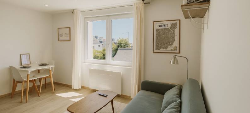 Studio lumineux, Centre-ville et plages图片