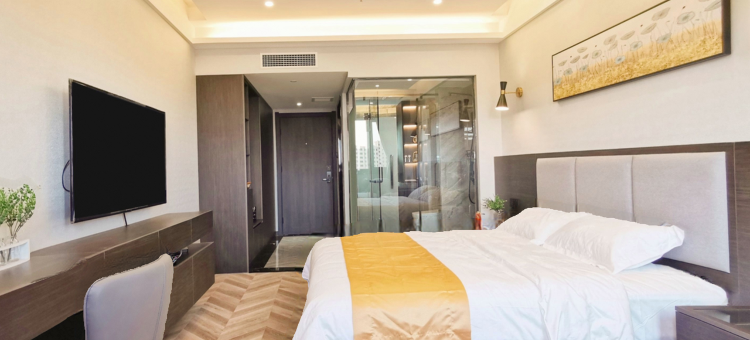 轻住·悦享酒店(张家口建工机场智能店)图片