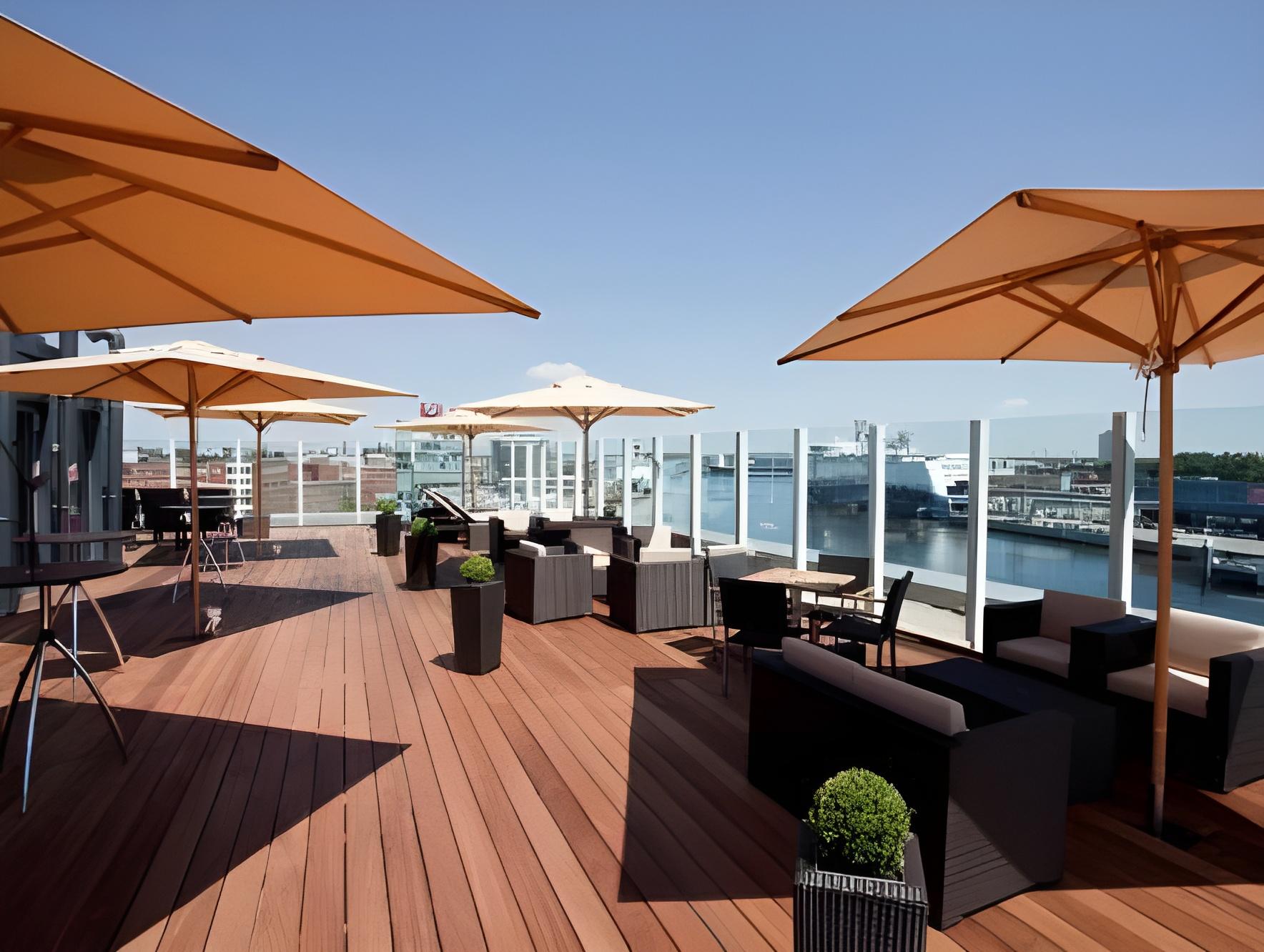 Atlantic Hotel KielOver view