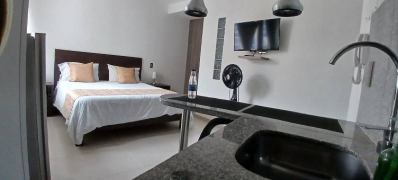 302现代化阁楼式套房 - 凡尔赛卡利塔套房和阁楼(302 Moderno Aparta-Suite en Versalles Tipo Loft - Cali Tower Suites & Lofts)图片