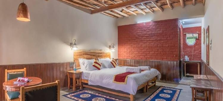 Echor Mud Huts Tabo Spiti山谷(Echor Mud Huts Tabo, Spiti Valley)图片