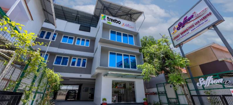 普纳马达湖的Treebo Vsaffron Regency(Treebo VSaffron Regency, Punnamada Lake)图片