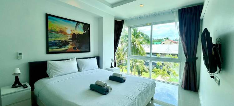 6-17 - 两卧室公寓带阳台和共享泳池(6-17 2bedrooms 2baths 1 Km Walking To Patong Beach)图片