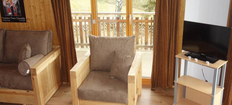 Apartment with balcony views of  Nendaz图片