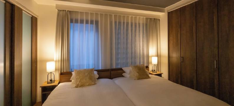 距离大阪城1站公寓(Atrium Deluxe Apartment - Self Check-In Only)图片