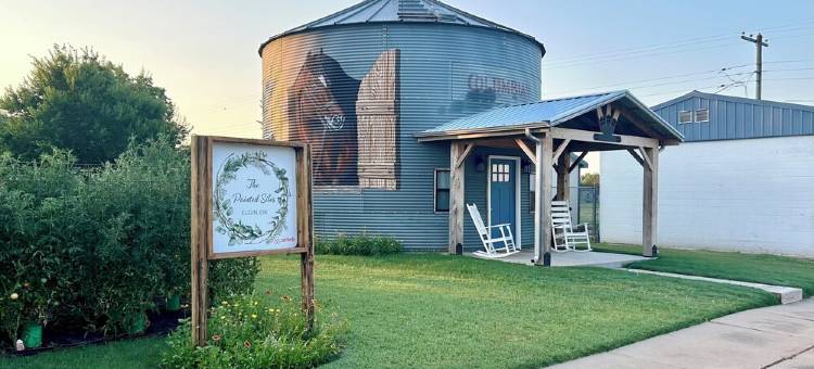 The Painted Silos - The Horse Bin.  Elgin, Ft Sill and Lawton areas.图片