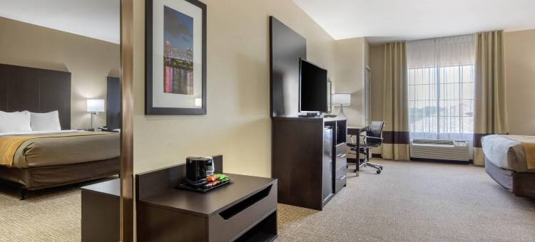 小石城北部麦凯恩购物中心舒适套房酒店(Comfort Inn & Suites North Little Rock McCain Mall)图片