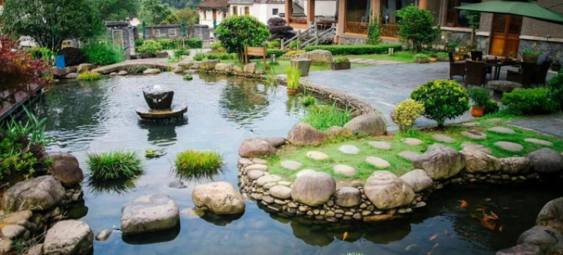 景宁听泉山庄图片