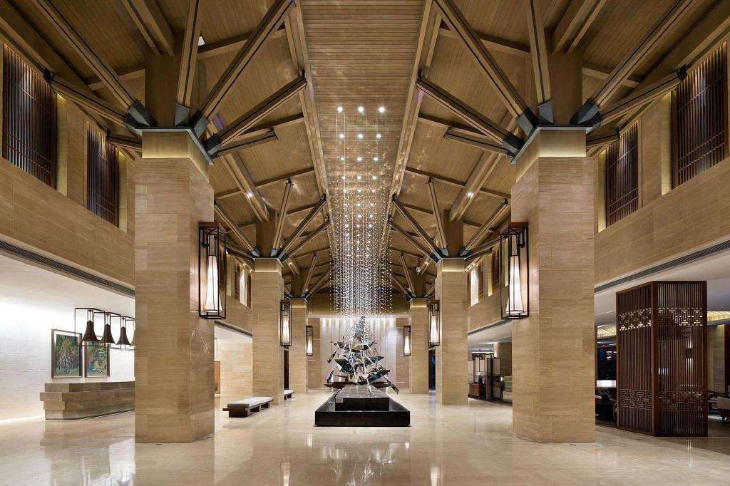 Wyndham Grand Plaza Royale WenchangOver view