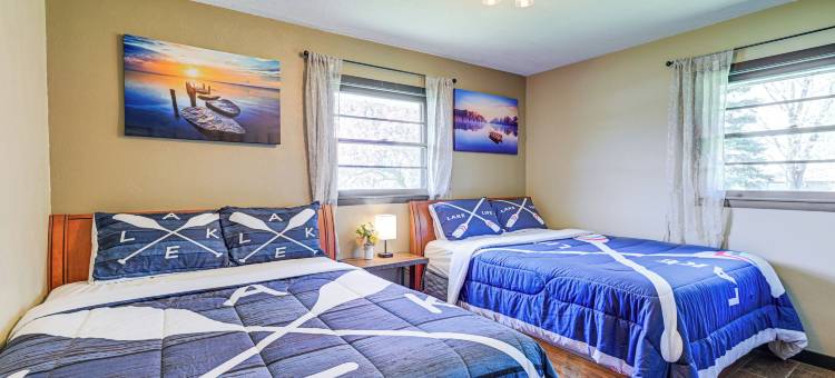 现场冰钓：尼库萨湖滨之家！(Ice Fishing on-Site Waterfront Nekoosa Home!)图片