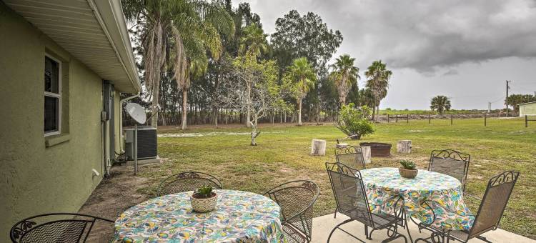 湖泊Okeechobee钓鱼退房，配备火坑!(Lake Okeechobee Fishing Retreat w/ Fire Pit!)图片