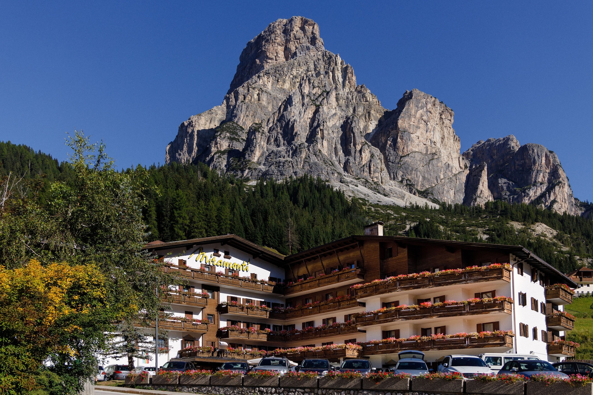 Hotel Miramonti CorvaraOver view